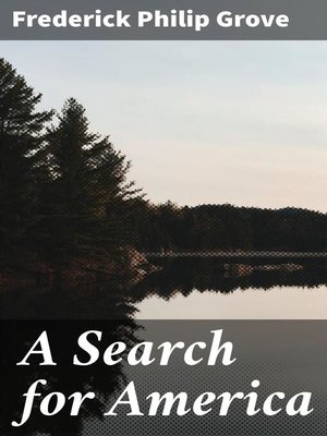 cover image of A Search for America